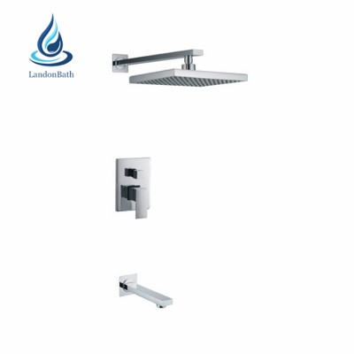 China Showering Rainfall Shower Bath Tap Cupc Upc Mixer Uk Top Head Products Showersetswhite Rainshower Set Rain Finished