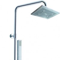 Modern Rainfall Brass Bath shower set Square handle shower brass bath shower M803