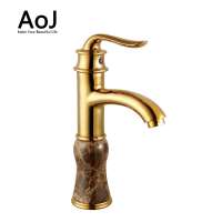 High-end New design High quality basin mixer tap bathroom faucet with diamond decorate bathroom vessel sink taps