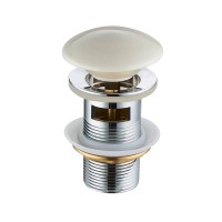 Premium Brass Washbasin Clack-clack Pop Up Drainer Pop-up Bathroom Sink Waste Drains