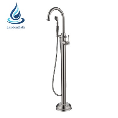 Hotel Apartment Project Sanitary Ware Luxury Design Classic European Bathtub Faucets Bath Freestanding Tub Shower Faucet