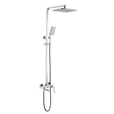 Bathtub Faucet With Shower Head Set Sanitary Ware Bathroom Parts Taps European Polish Column