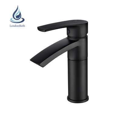 Single Hot / Cold Water Bathroom Mixer Tap, Soft Water Basin Sink Faucet