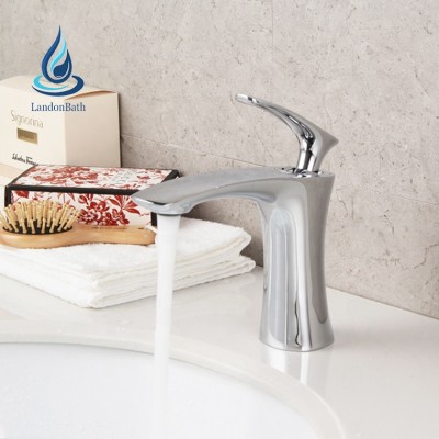 New Design hospital Brass Waterfall Mixer Tap Bathroom Deck Mounted Water Tap Basin Faucet,Tap Ware Australian Standard Taps